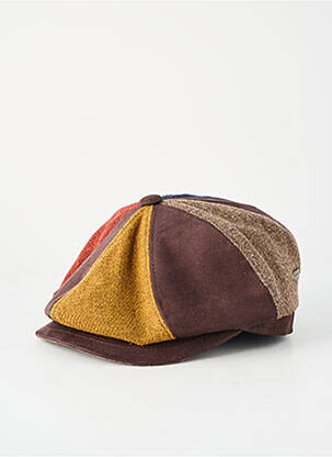 Casquette visière souple marron AUREGA homme