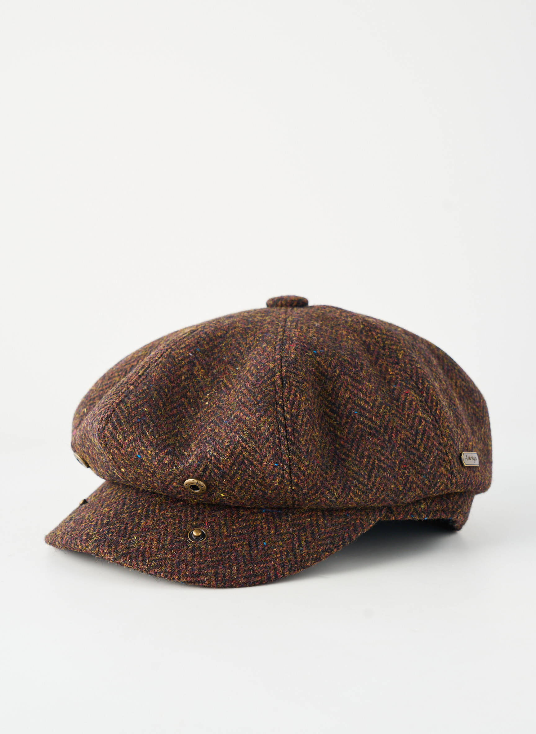 Casquette visière souple marron AUREGA homme