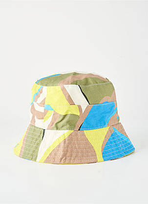 Chapeau tissage popeline jaune AUREGA homme