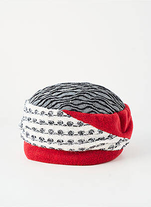 Bonnet rouge AUREGA femme