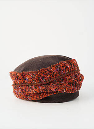 Bonnet marron AUREGA femme