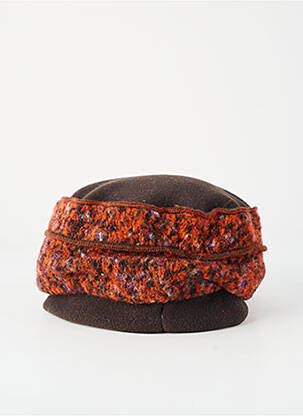 Bonnet marron AUREGA femme
