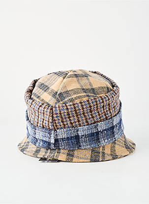 Chapeau doublure textile beige AUREGA femme