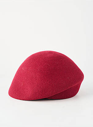 Chapeau maintien élastique rouge AUREGA femme