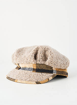 Casquette doublure textile gris AUREGA femme