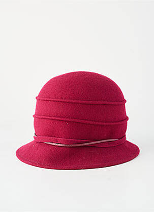 Chapeau bande anti-transpiration rouge AUREGA femme