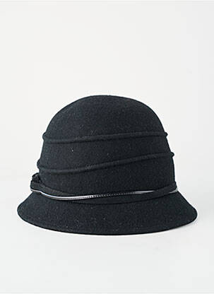 Chapeau bande anti-transpiration noir AUREGA femme