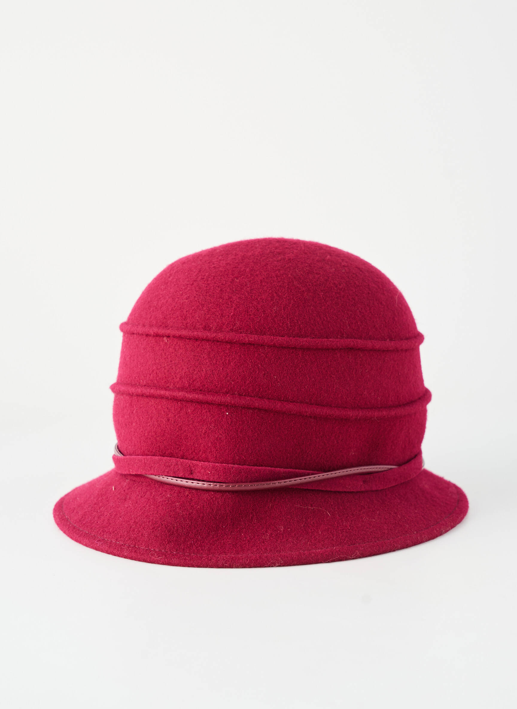 Chapeau bande anti-transpiration rouge AUREGA femme