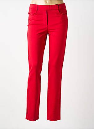 Jegging tissage jersey taille normale rouge STARK femme
