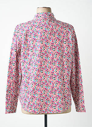 Chemisier imprimé fleurs manches longues violet SOMMERMANN femme