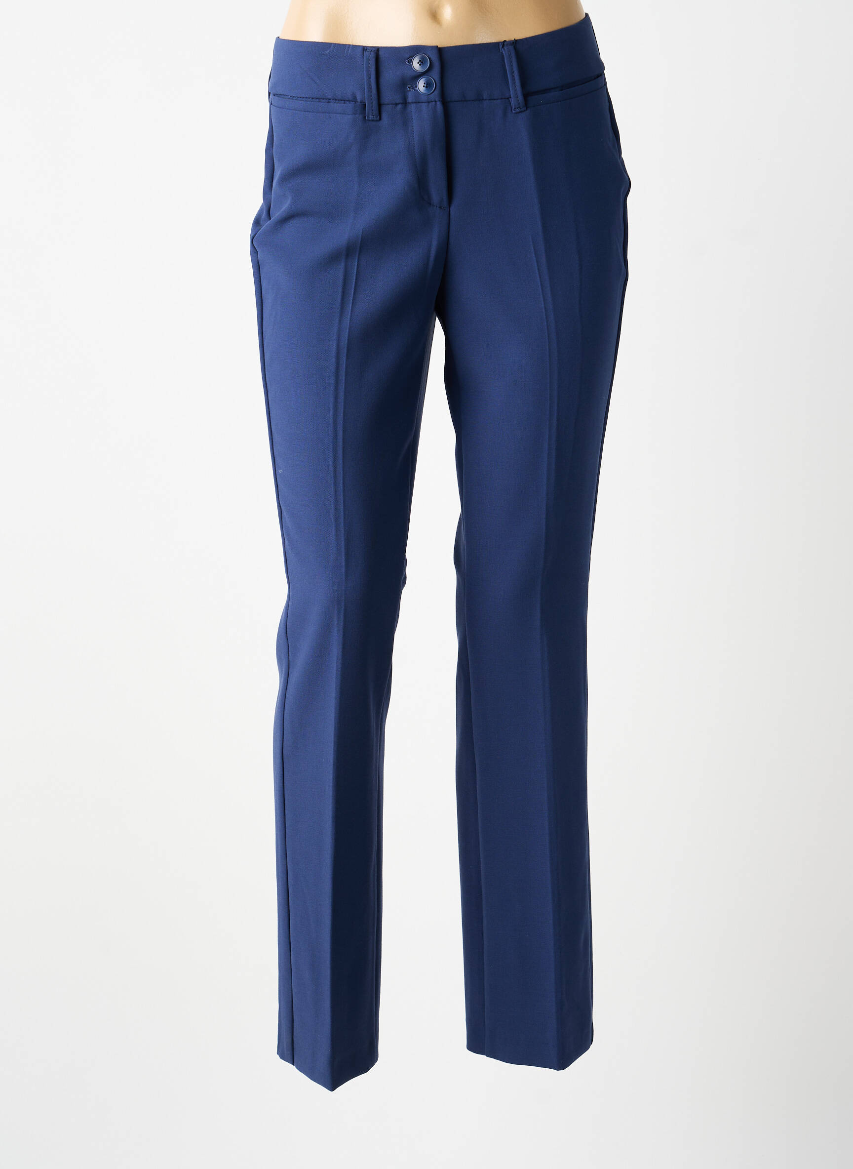 Pantalon slim taille normale taille normale bleu GARDEUR femme