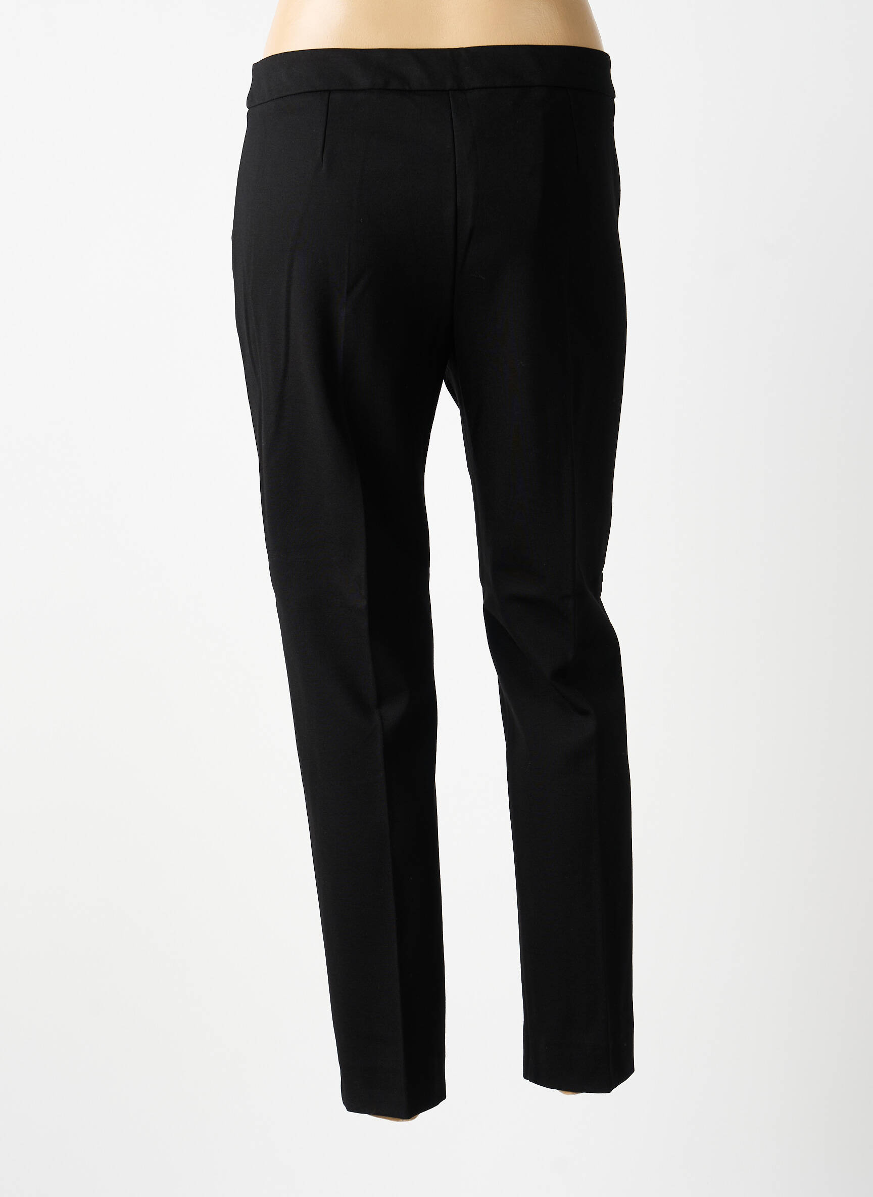 Pantalon slim stretch taille normale noir I BLUES femme