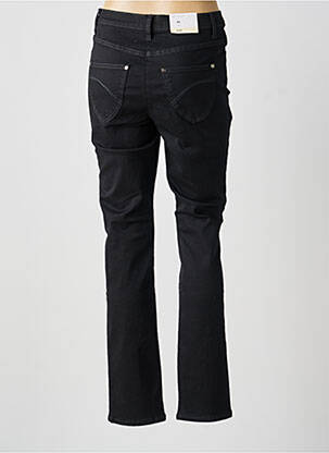 Jeans coupe slim taille haute taille haute noir BETTY BARCLAY femme