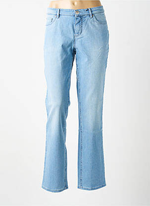Jeans coupe droite stretch taille normale bleu STARK femme