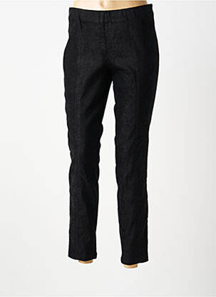 Pantalon slim taille élastique taille normale noir GARDEUR femme