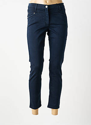 Pantalon 7/8 stretch taille normale bleu BETTY BARCLAY femme