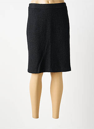 Jupe mi-longue coupe droite noir BETTY BARCLAY femme