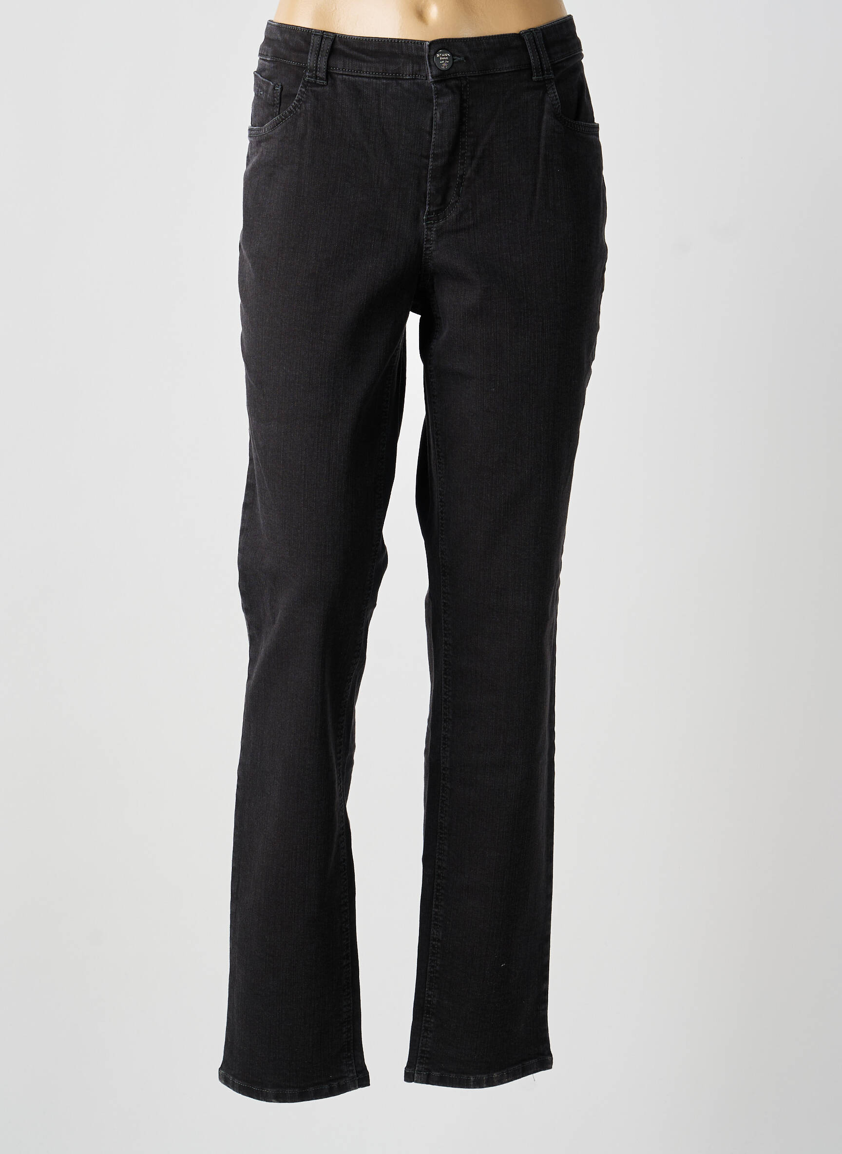 Jeans coupe slim stretch taille normale noir STARK femme