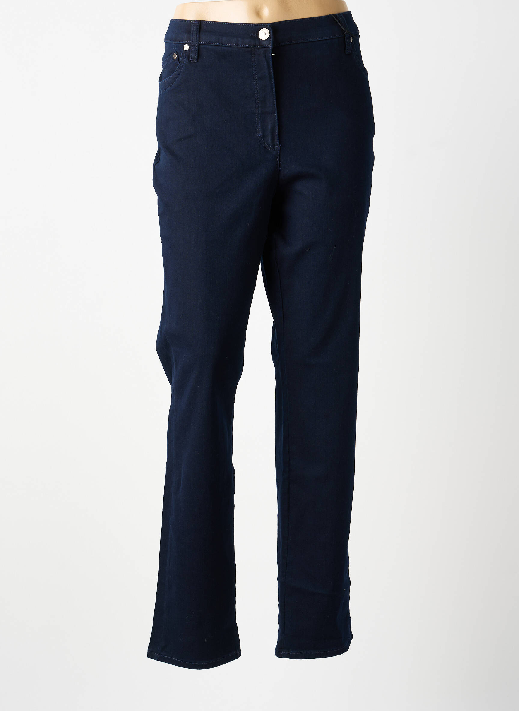 Jeans coupe slim taille haute taille haute bleu BETTY BARCLAY femme