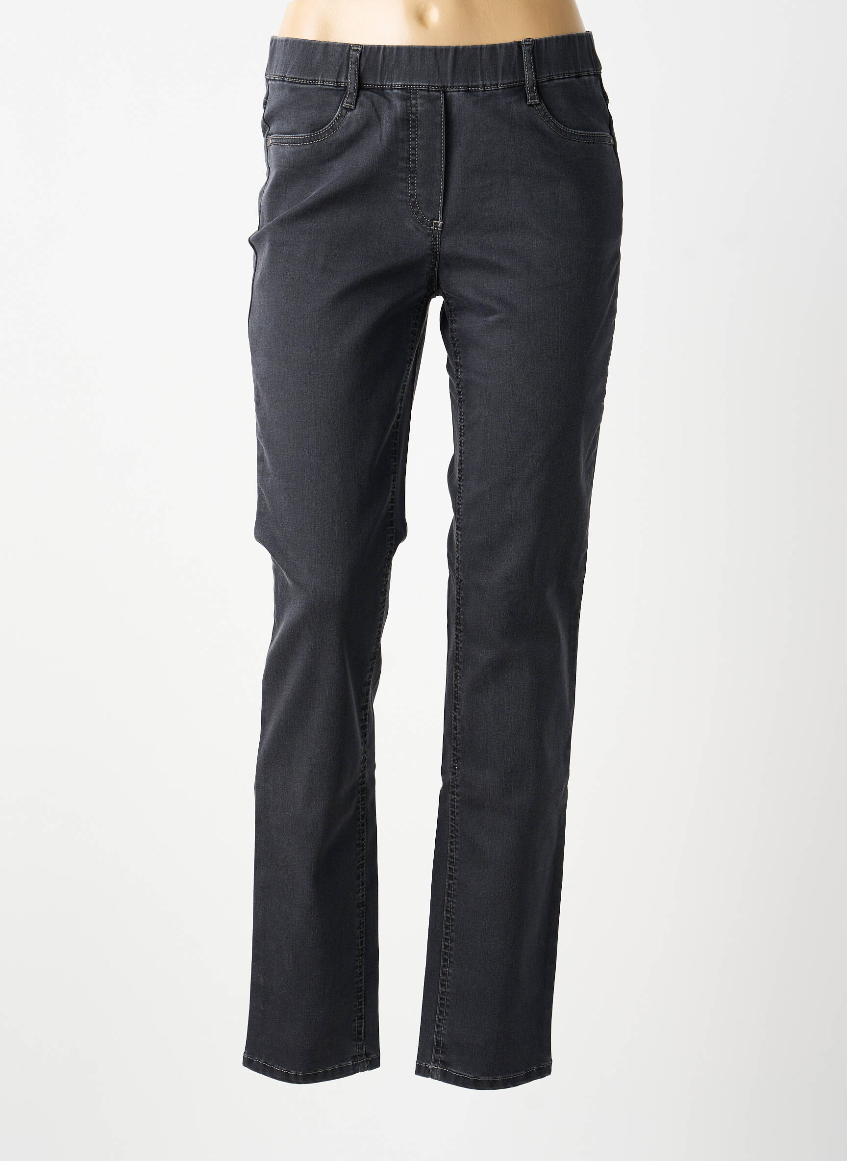 Jegging tissage denim taille normale gris STARK femme