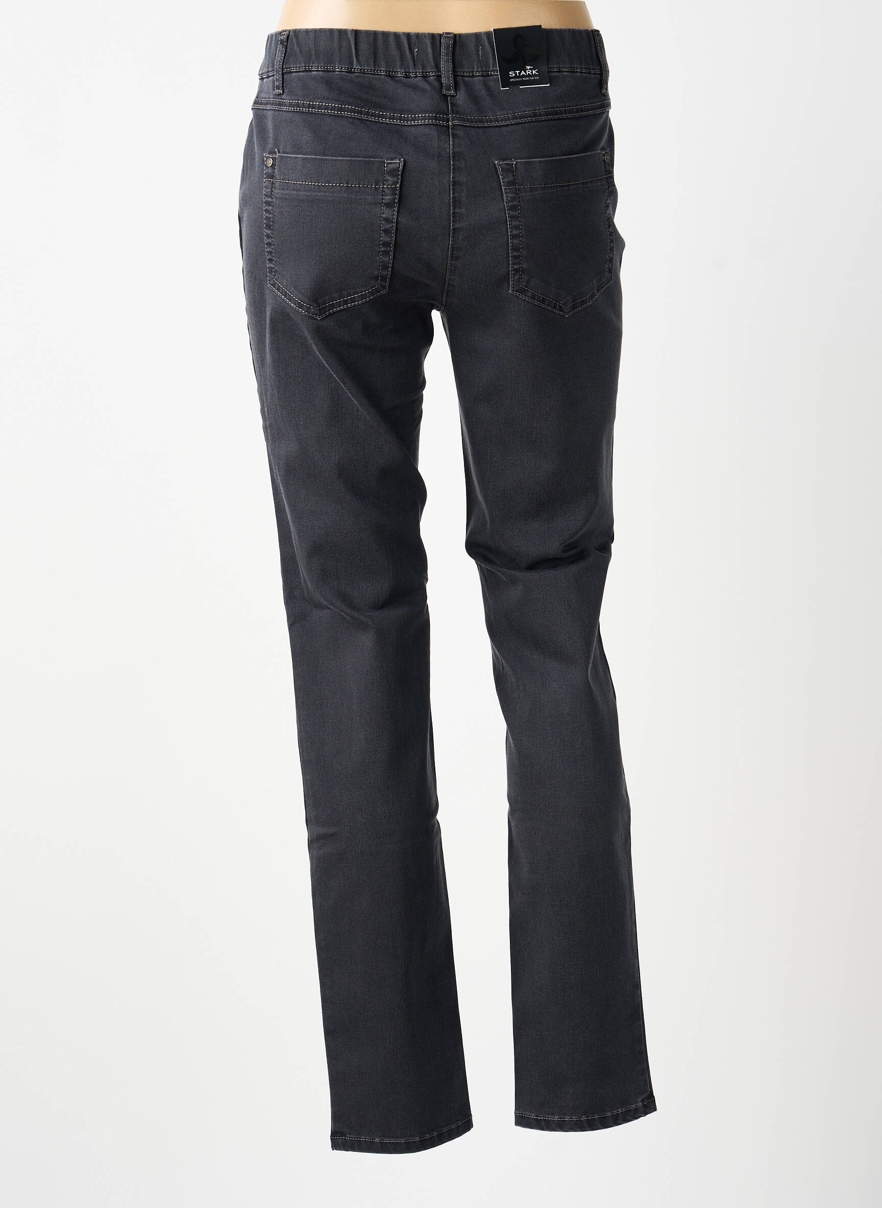 Jegging tissage denim taille normale gris STARK femme