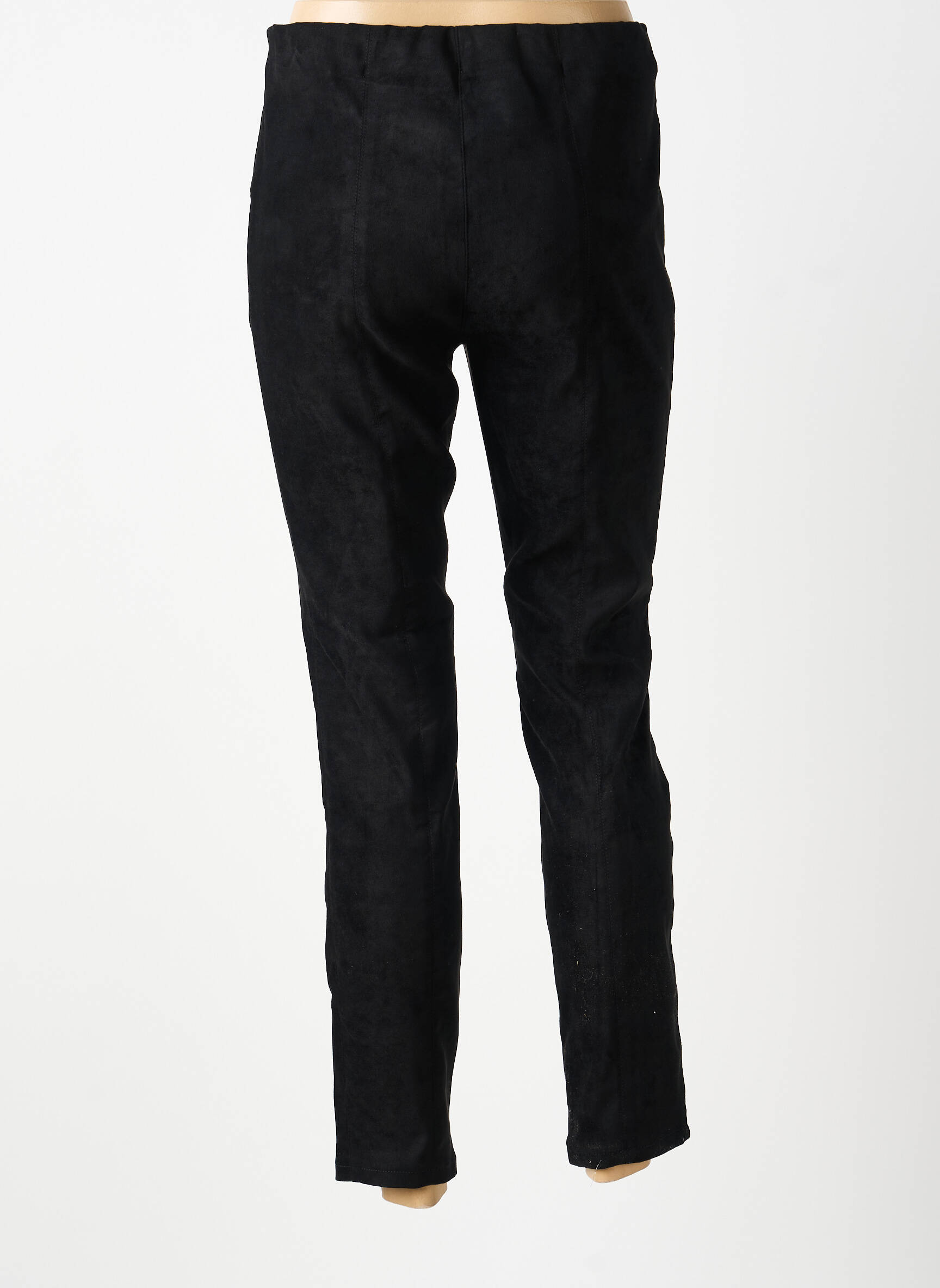 Pantalon slim taille élastique taille normale noir GARDEUR femme
