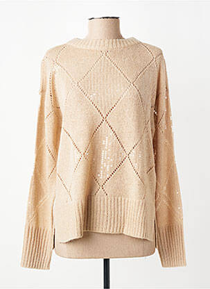 Pull coupe droite manches longues beige BETTY BARCLAY femme