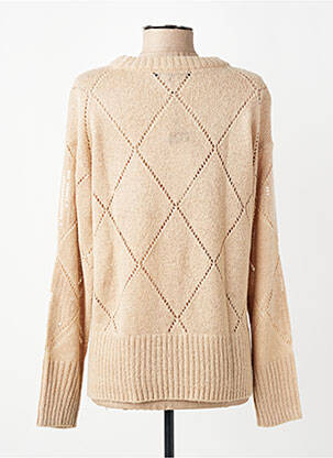 Pull coupe droite manches longues beige BETTY BARCLAY femme