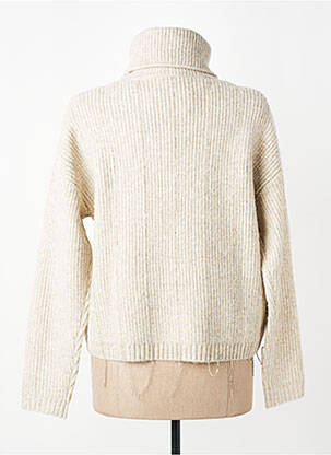 Pull coupe droite manches longues beige OUI femme