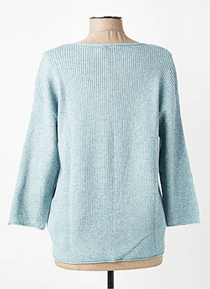 Pull coupe droite manches longues bleu BETTY BARCLAY femme