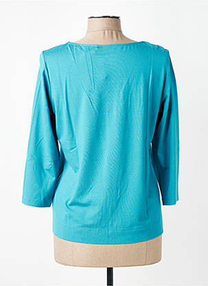 T-shirt manches 3/4 manches 3/4 bleu SOMMERMANN femme