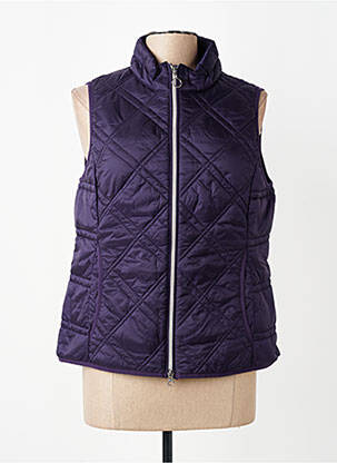 Doudoune poches sans capuche violet BETTY BARCLAY femme