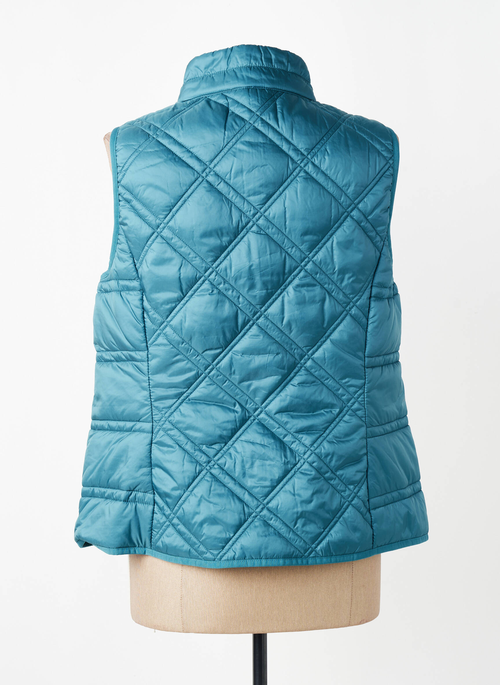 Doudoune poches sans capuche vert BETTY BARCLAY femme