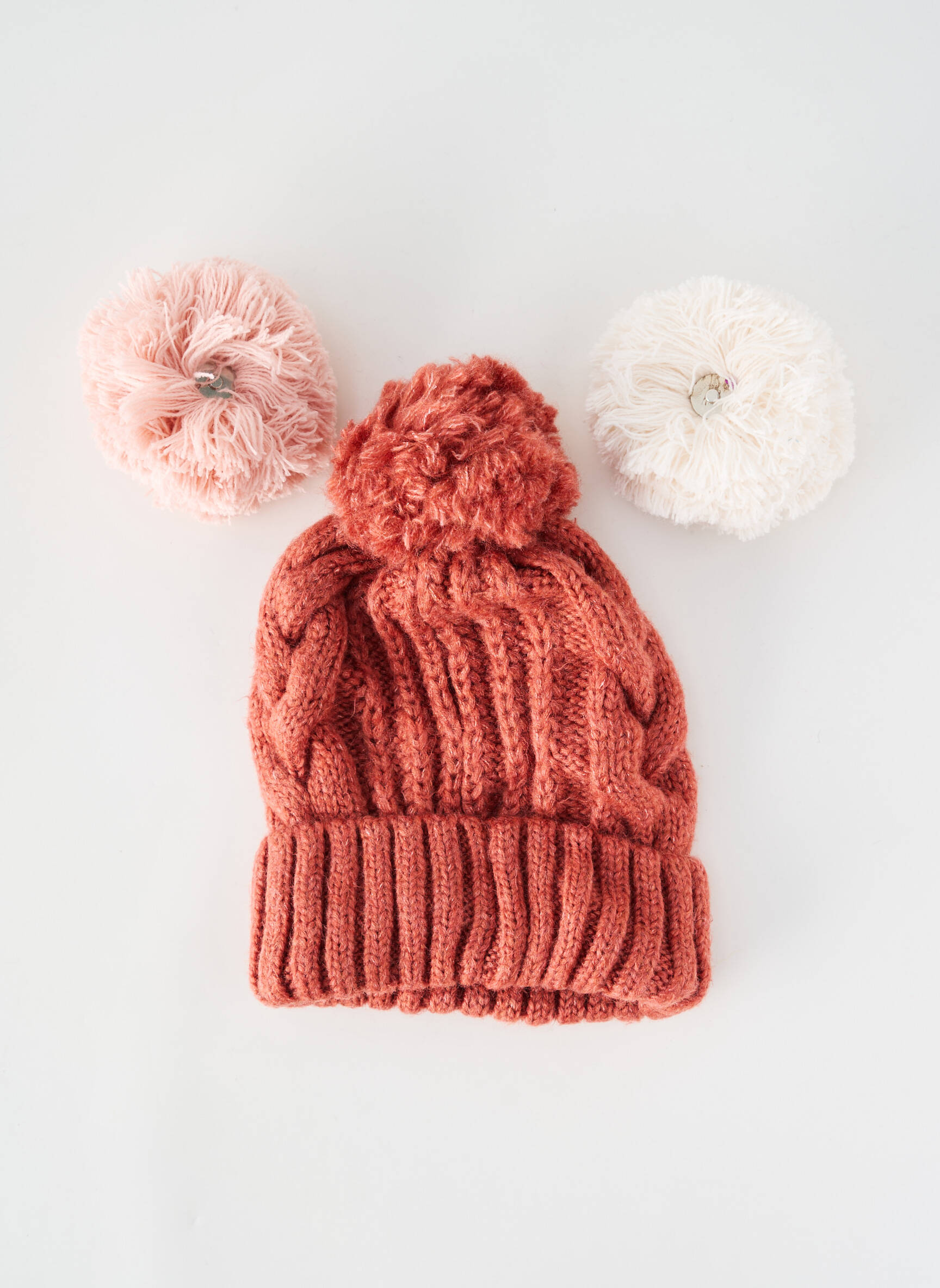 Bonnet stretch rose CABAÏA femme