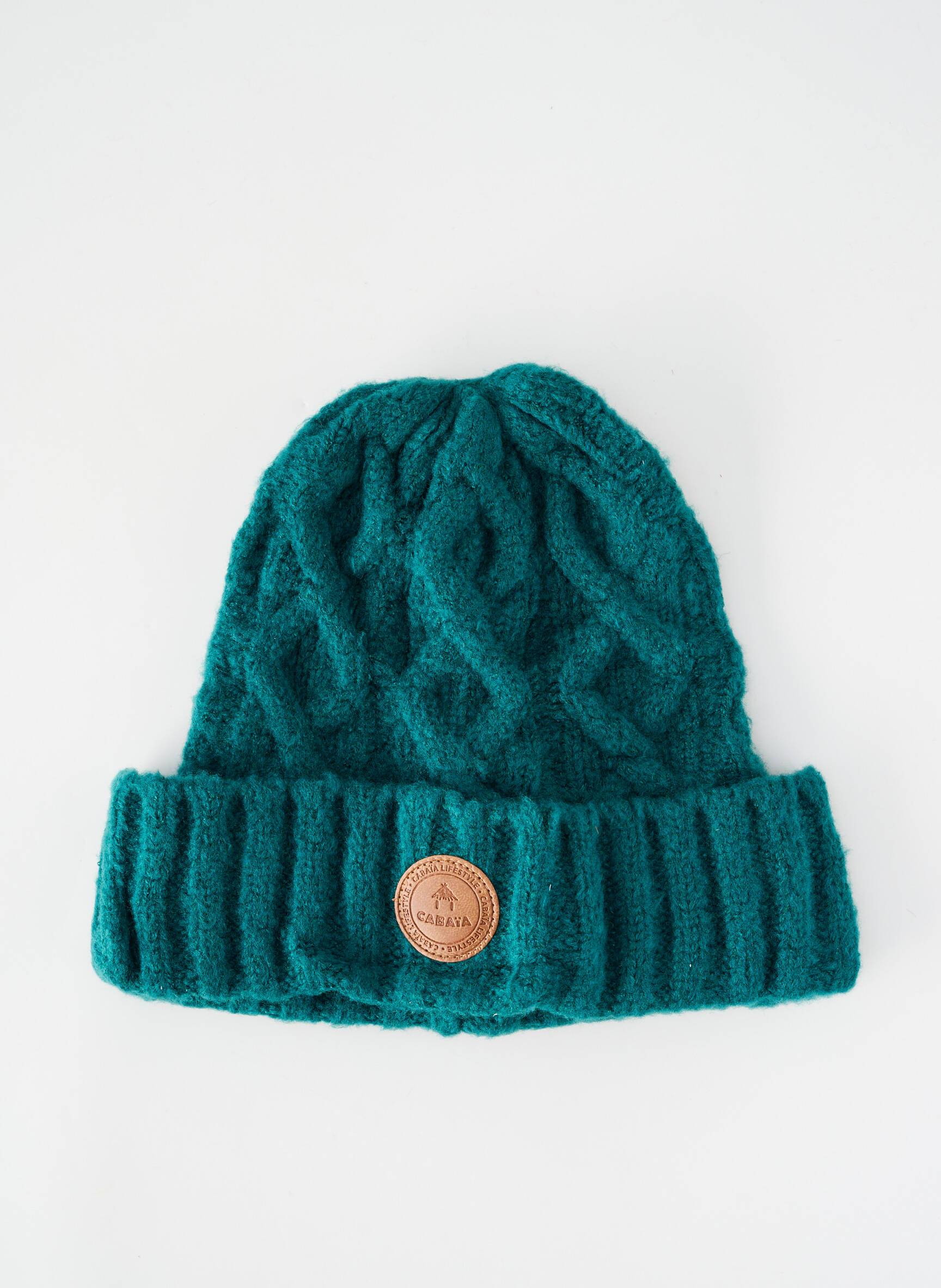 Bonnet doublure textile vert CABAÏA homme