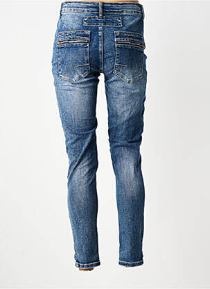 Jeans coupe slim stretch taille normale bleu MELLY & CO femme