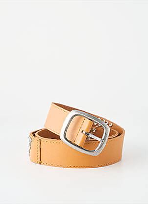 Ceinture coutures renforcées marron OTTANTOTTO femme