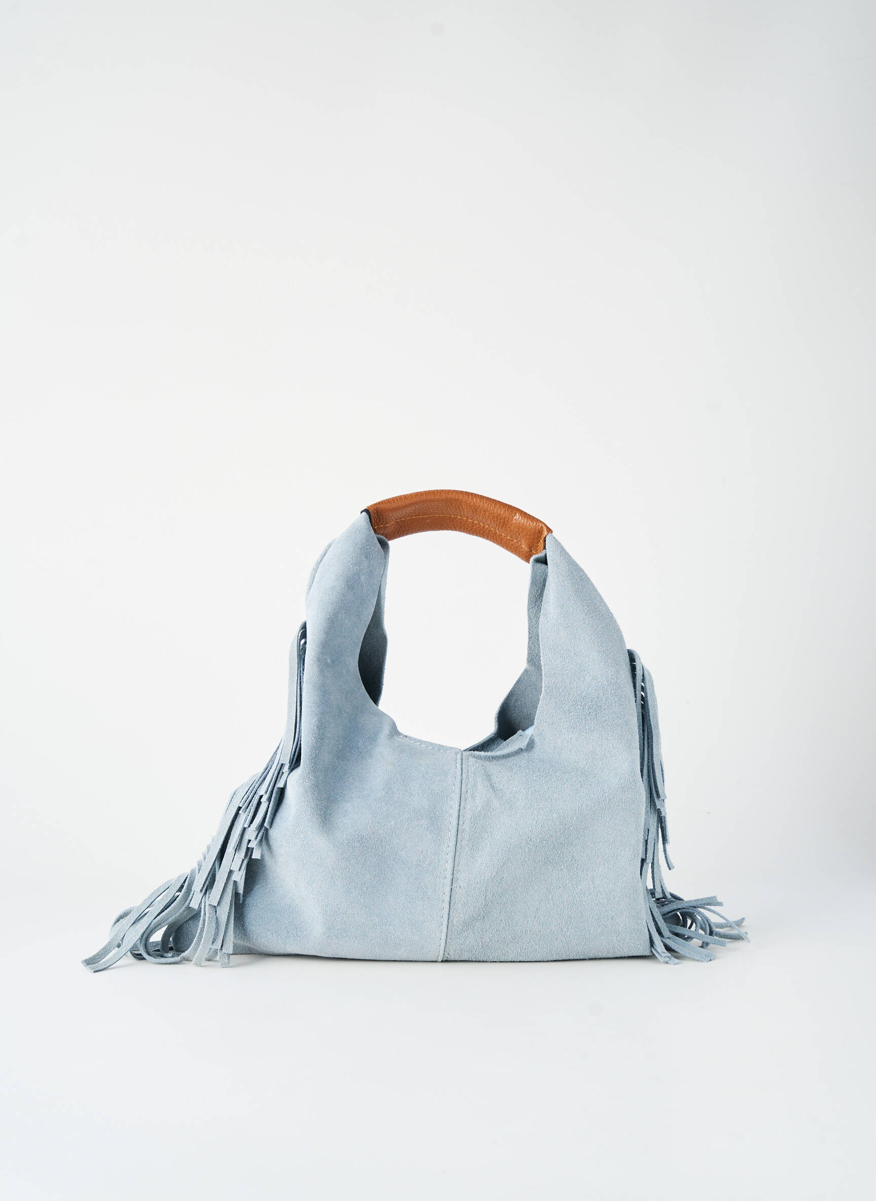 Sac fermeture zippée forme rectangulaire bleu OTTANTOTTO femme