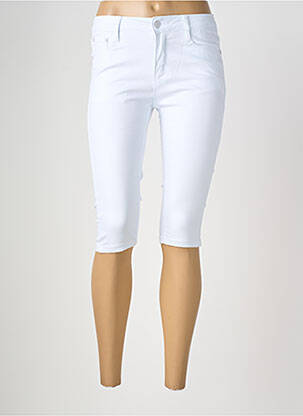 Bermuda taille normale taille normale blanc MISS FANNY femme