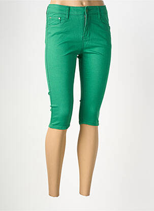 Bermuda taille normale taille normale vert MISS FANNY femme