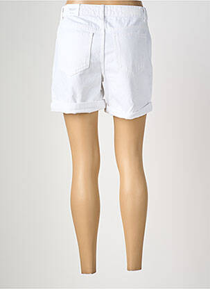 Short tissage denim taille normale blanc VILA femme