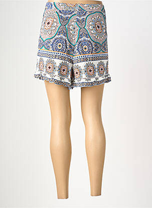 Short taille haute taille haute bleu MOLLY BRACKEN femme