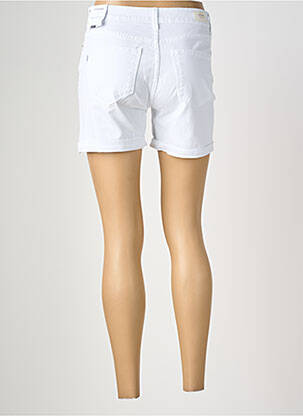 Short tissage denim taille normale blanc TIFFOSI femme