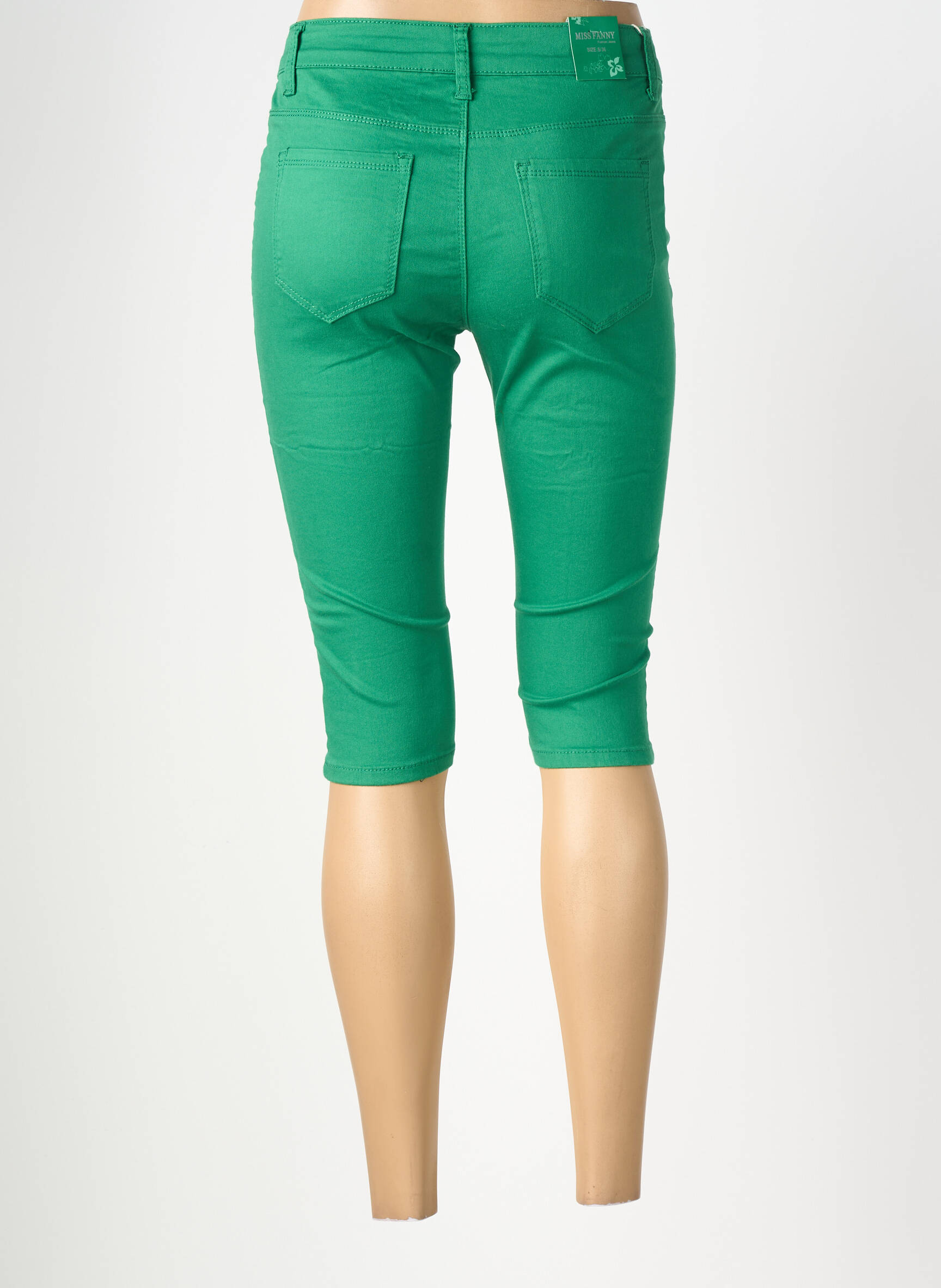 Bermuda taille normale taille normale vert MISS FANNY femme