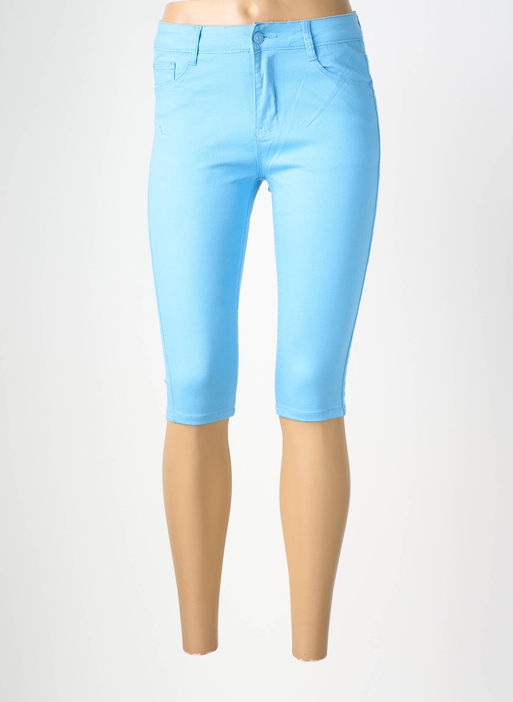 Bermuda taille normale taille normale bleu MISS FANNY femme