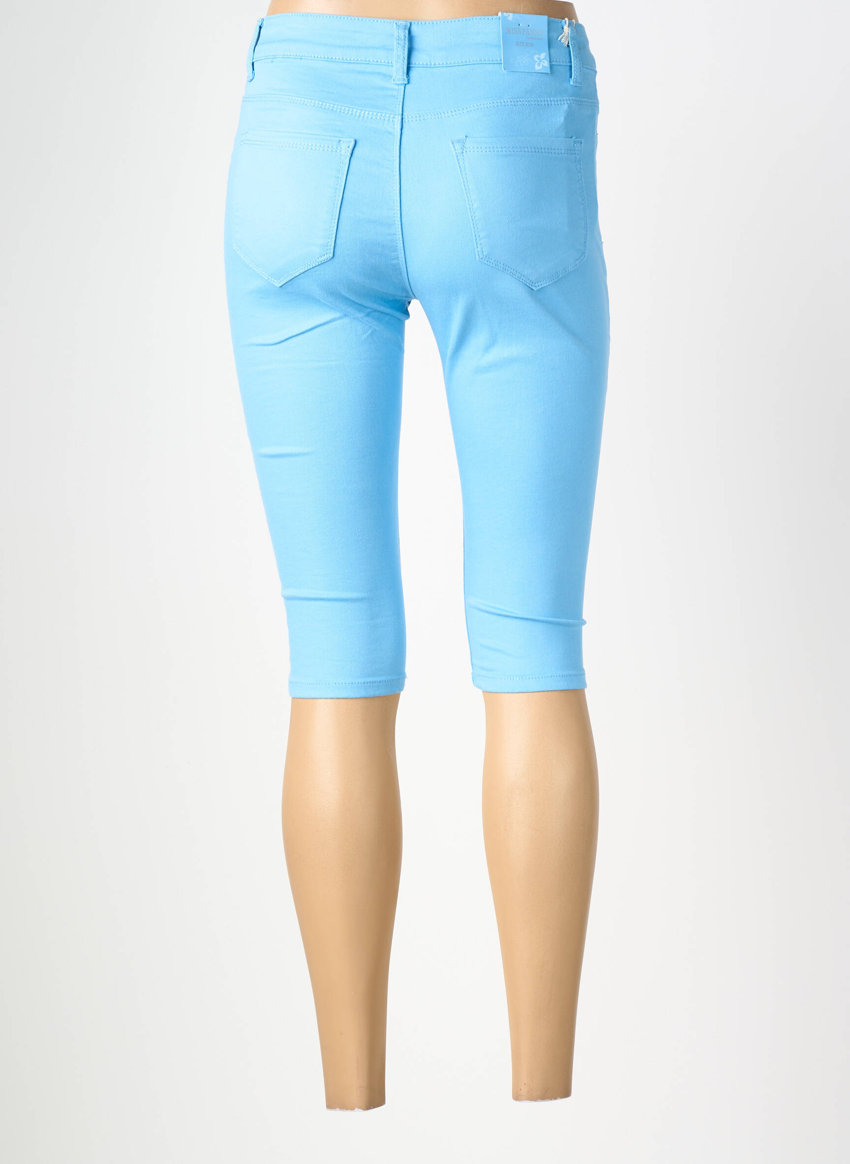 Bermuda taille normale taille normale bleu MISS FANNY femme