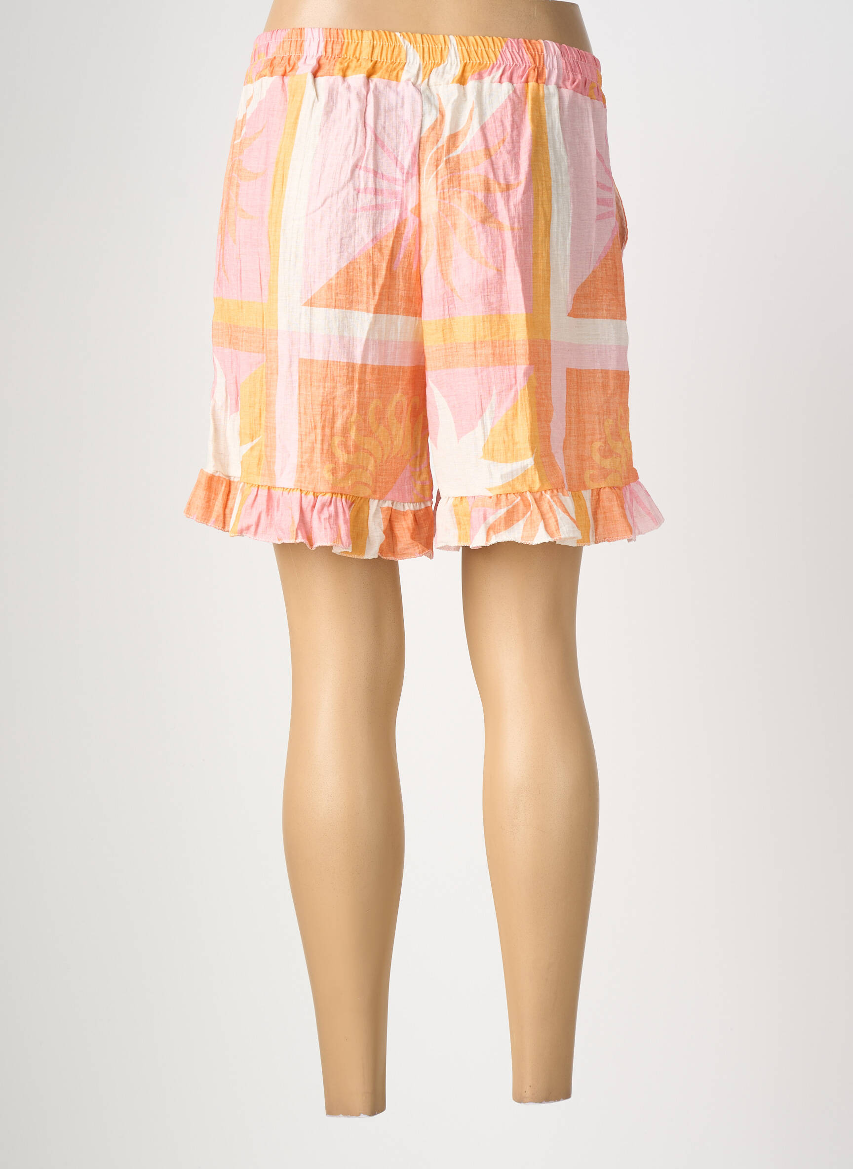 Short taille normale taille normale orange L'ESSENTIEL femme