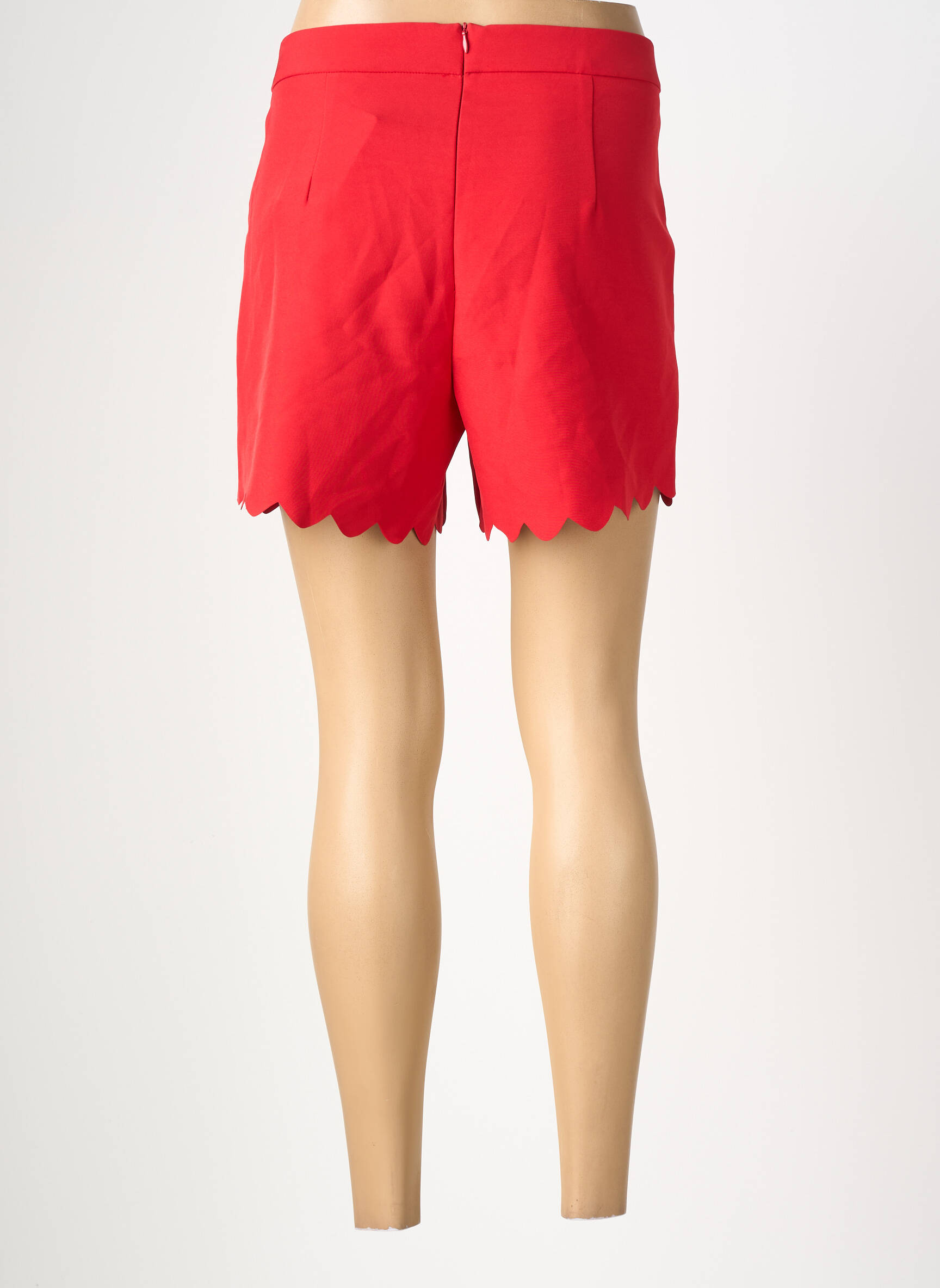 Short taille haute taille haute rouge MOD. STYLE femme
