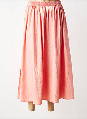 Jupe longue coupe évasée rose PURPLE QUEEN femme
