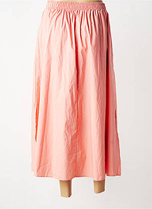 Jupe longue coupe évasée rose PURPLE QUEEN femme